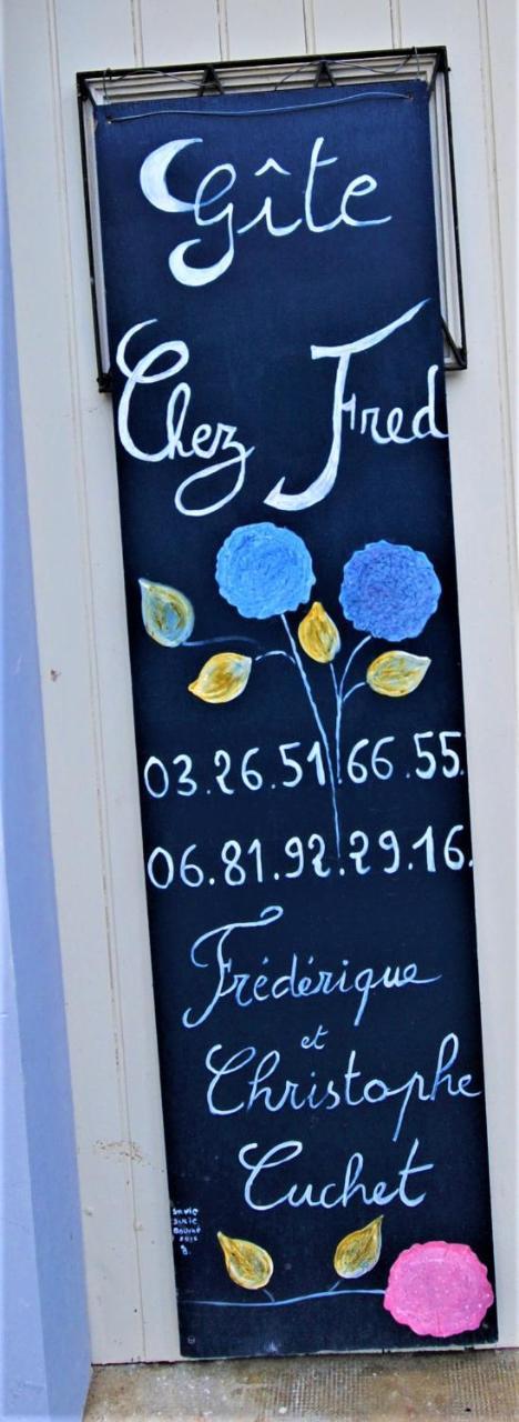 Chez Fred Bed and Breakfast Boursault Buitenkant foto